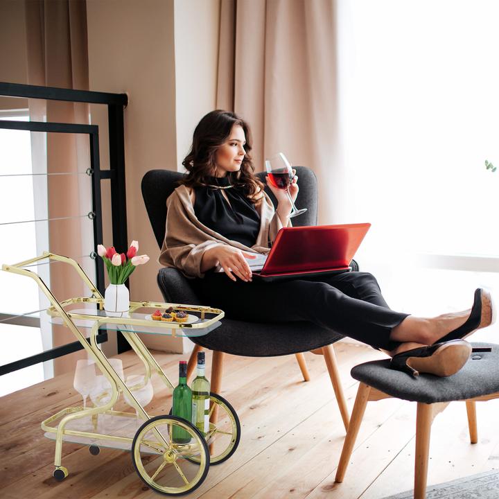 Actual product image Relaxdays Serving trolley