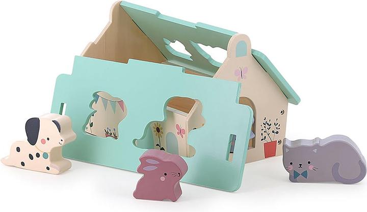 Actual product image Vilac - Shape Sorter - Tiny Farm with animals (7119)