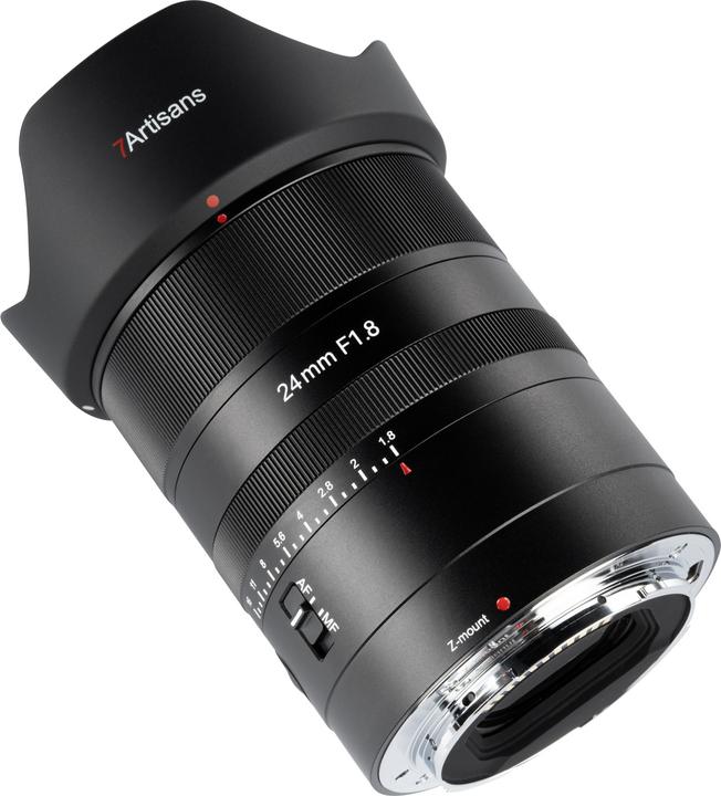 Actual product image 7artisans AF24mm F1.8 Nikon (Z Mount) (Nikon Z, full size)