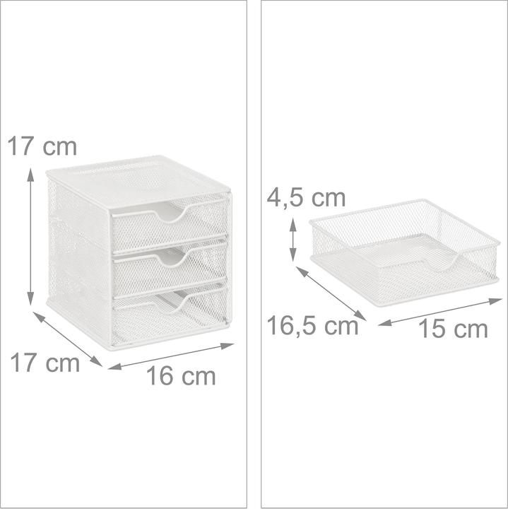 Actual product image Relaxdays Drawer box
