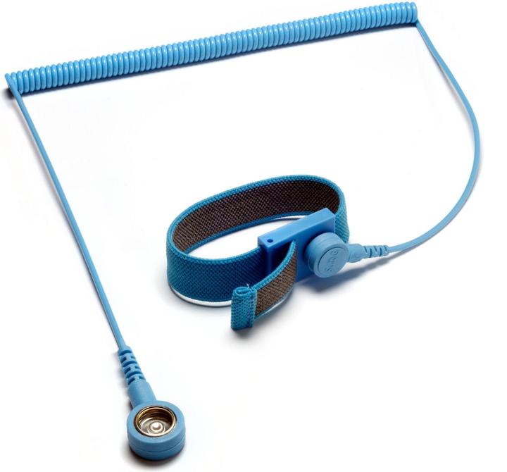 Actual product image Weller Erem Antistatic ESD premium tabletop soldering mat set with wrist strap and spiral cable (Storage)