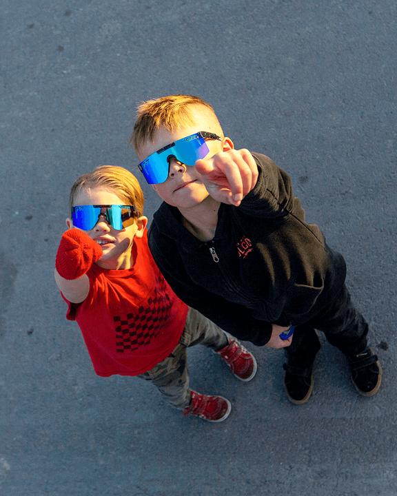 Actual product image Pit Viper The Hail Sagan XS (Black, Blue)