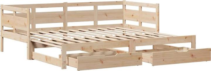 Produktbild vidaXL ausziehbares Tagesbett