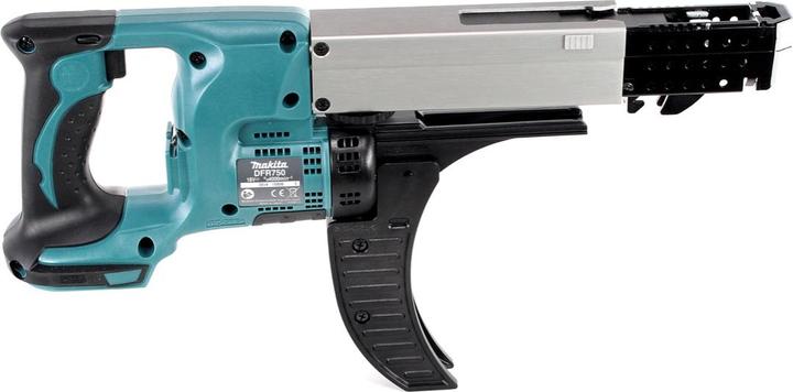 Actual product image Makita DFR 750 ZJ Battery Magazine Screwdriver 18V 45-75mm Solo + Makpac - without battery, without charger