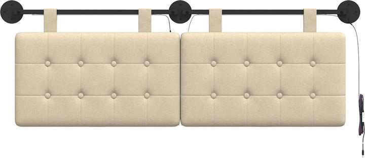 Actual product image vidaXL Schlafzimmer-Kopfteil (130 x 5 x 5 cm)