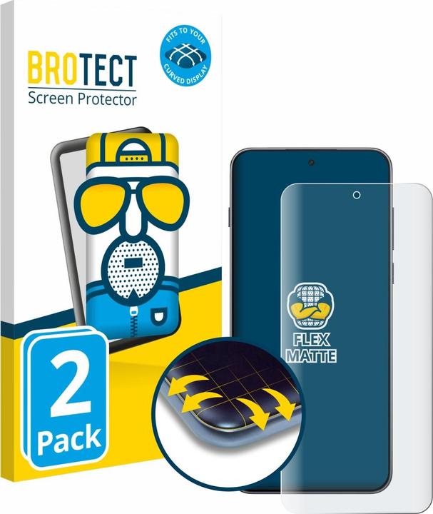 Actual product image BROTECT Full-Screen Protector Matte (2 pcs., OnePlus Nord 5)