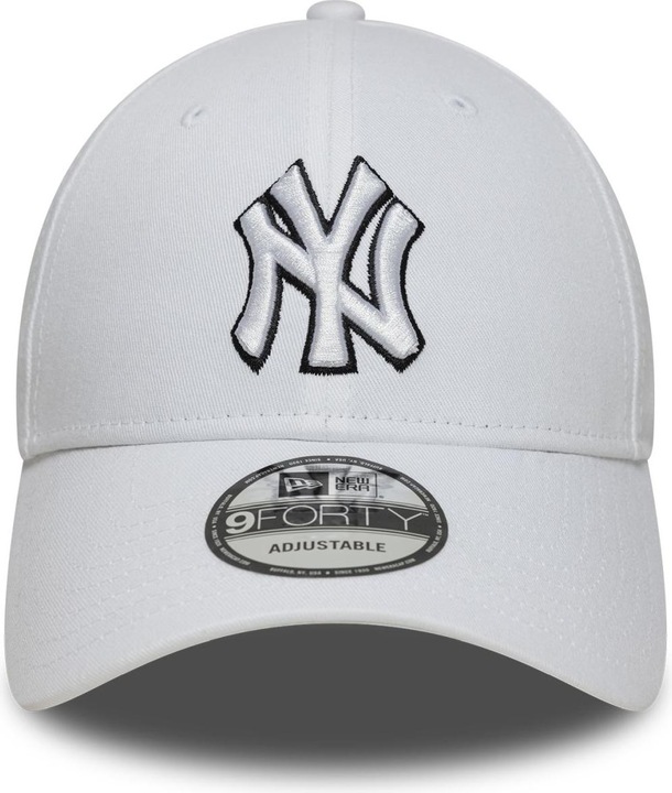 Produktbild New Era 9Forty Strap Cap - OUTLINE New York Yankees weiss