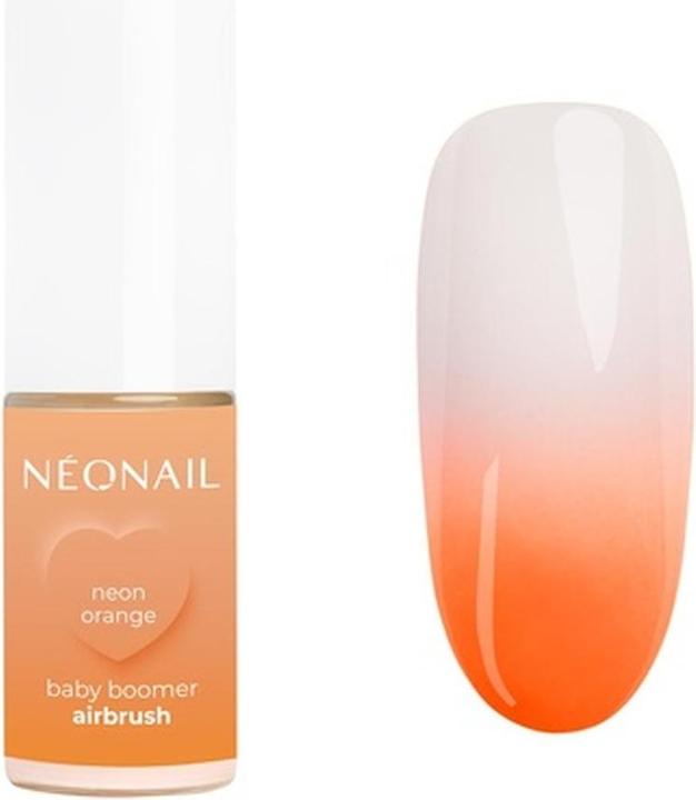 Immagine prodotto Neonail Baby Boomer Airbrush Spray Ombre Rapido 5g - Polvere per unghie (Arancione Neon, Smalto)
