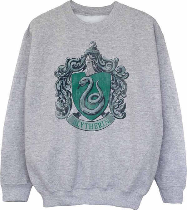 Actual product image Boys Slytherin Distressed Sweatshirt (128)