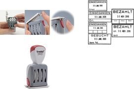 Produktbild Trodat Datumstempel 2910/L "EINGEGANGEN" + 4 Felder