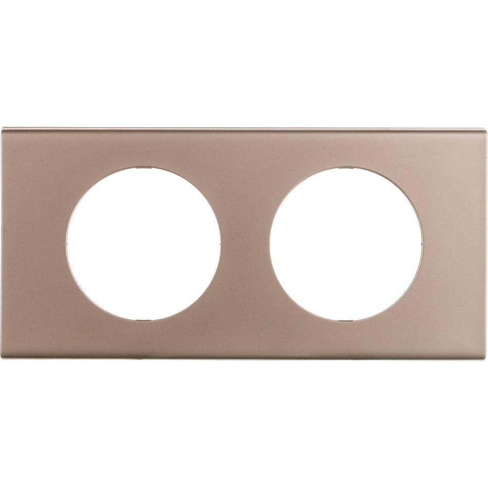 Thumbnail - Legrand, Zubehör Schalterprogramm, Doppelrahmen Materialien Nickel (069112)