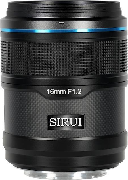 Immagine prodotto Sirui Sniper 16AS12X-B Obiettivo autofocus 16mm F1.2 APS-C/S35 (innesto X, nero, fibra di carbonio) (APS-C / DX)