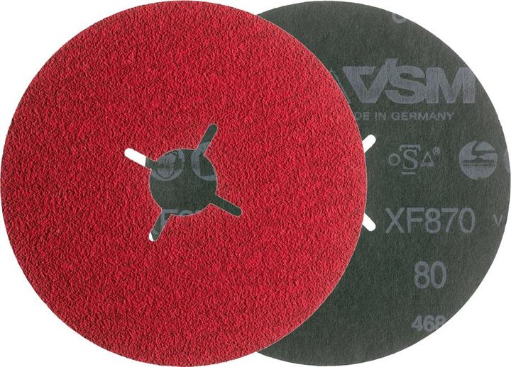 Produktbild Vsm Fiberschleifscheibe Keramik 180mm K60 (60)