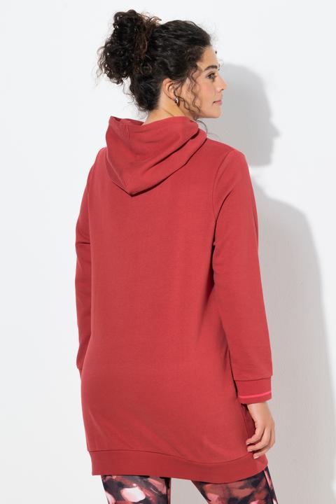 Produktbild Ulla Popken Long-Hoodie, Oversized, Kapuze, Langarm (50)