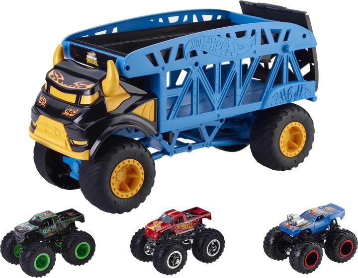Productafbeelding Hot Wheels MONSTER TRUCKS MONSTER MOVER+3 TRUCKS Voertuig