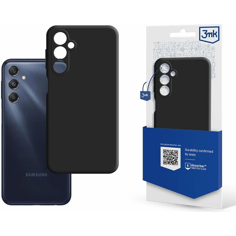 3MK Matt Case Sam M34 5G M346 czarny/black (Samsung Galaxy A34 5G), Smartphone Hülle, Schwarz