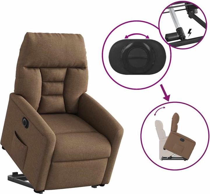 Immagine prodotto vidaXL Relaxsessel mit Aufstehhilfe