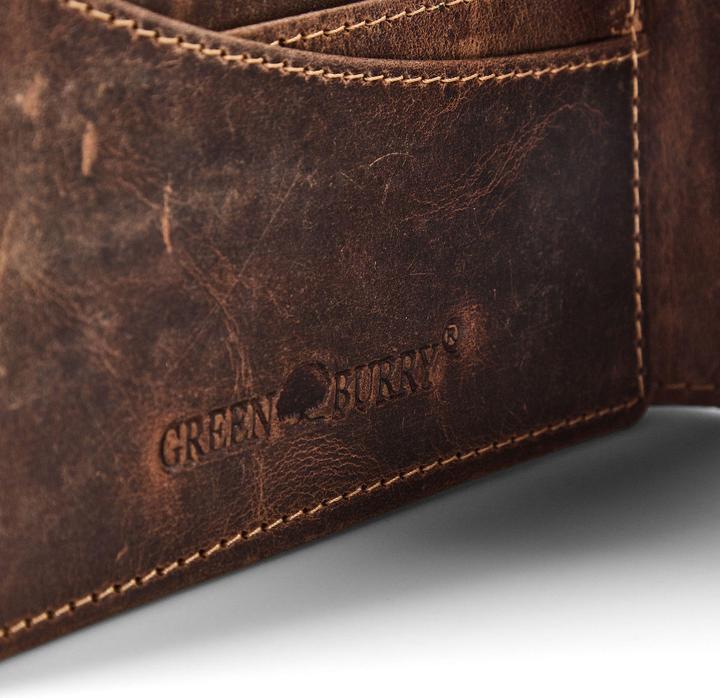 Produktbild Greenburry Karpfen Geldbörse Leder 12 cm