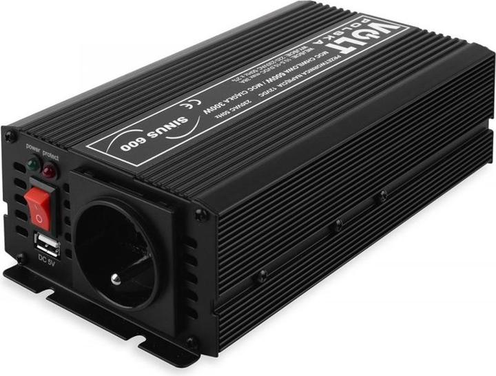 Image du produit Volt Polska Przetwornica napiecia SINUS 600 12/230V (300/600W)