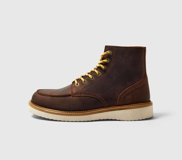 Actual product image Selected Moc Toe Leather Boots (40)