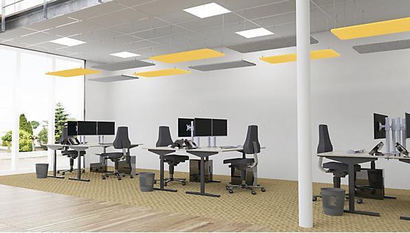 Immagine prodotto eurokraft basic Pannello fonoassorbente da soffitto