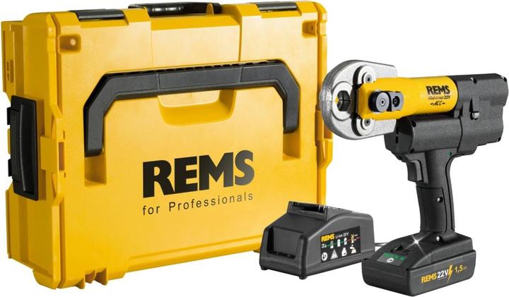 Actual product image Rems Vamzdžių presavimo įrankis Mini-Press 22V ACC L-Boxx 2,5Ah