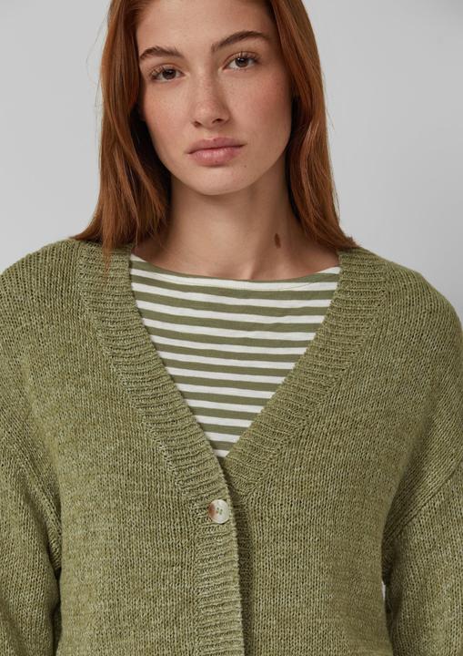 Produktbild s.Oliver Strickjacke Strickjacke im Relaxed Fit (46)