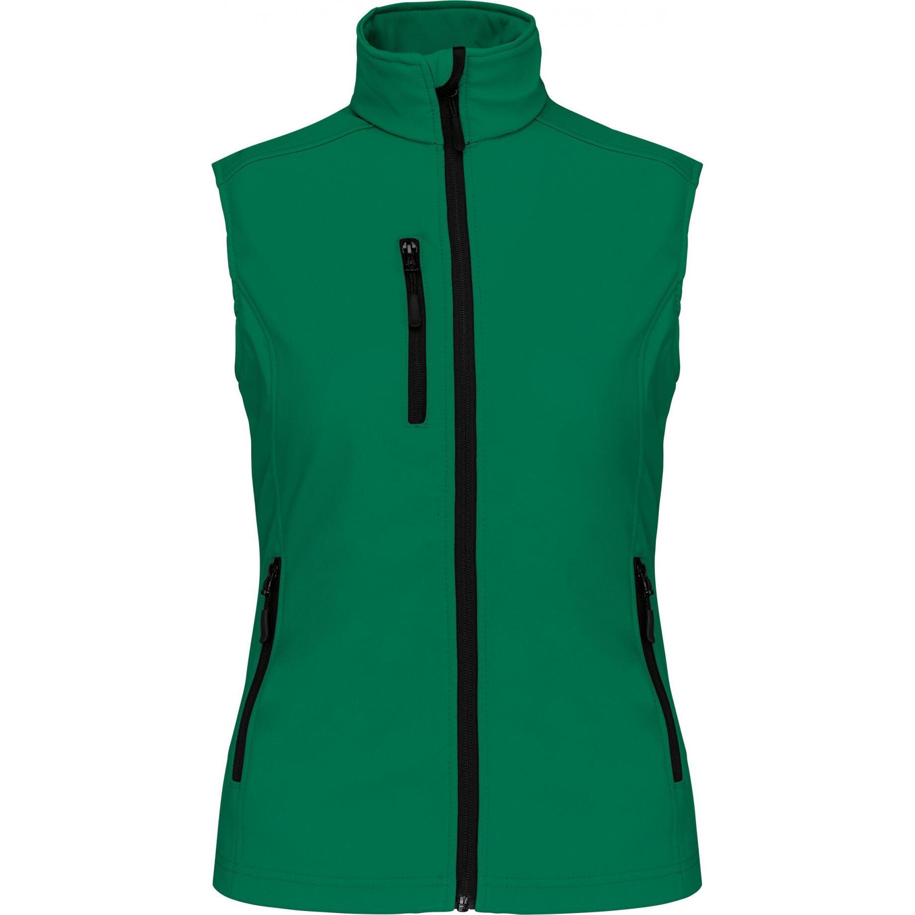 Kariban, Damen, Jacke, Ärmellose Jacke Frau (L), Grün, L