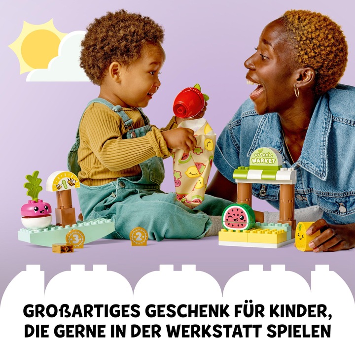 Image du produit LEGO Marché bio (10983)