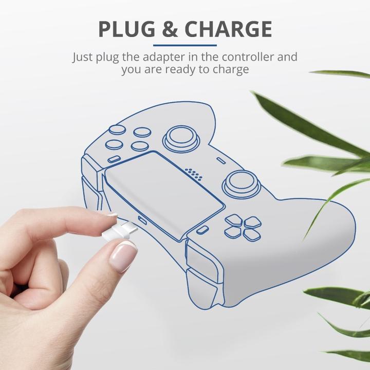 Actual product image Trust Controller charging station GXT 251 Duo for PS5 (PS5)
