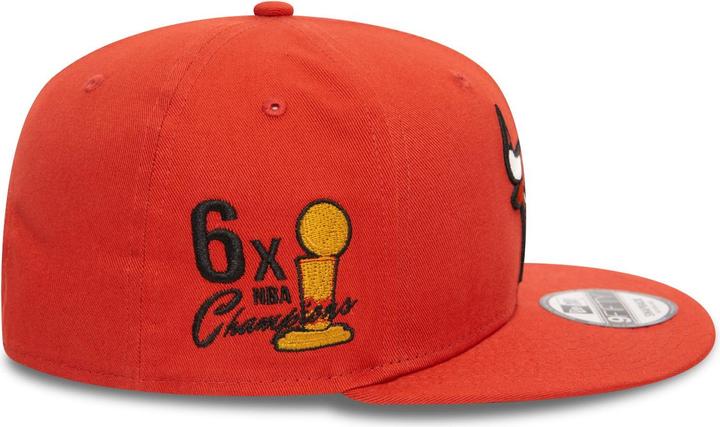 Actual product image New Era 9Fifty Snapback Cap - FLOWER Chicago Bulls - S/M (S, M)