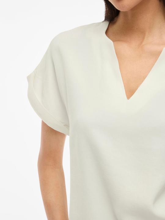 Immagine prodotto Vila VIMARLEE Split Neck Oberteil mit kurzen Ärmeln (36)