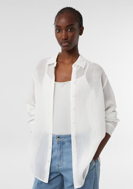 Immagine prodotto Comma Bluse Semitransparente Ramie-Bluse in Oversize (44)