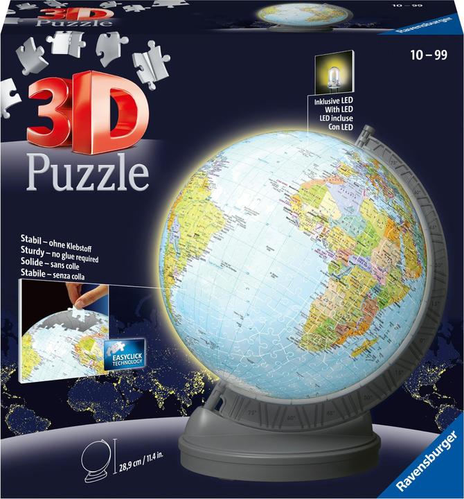 Actual product image Ravensburger Globe with light (540 pieces)