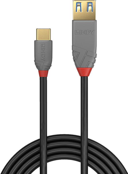 Actual product image Lindy USB C – USB A (0.15 m, USB 3.2 Gen 2)
