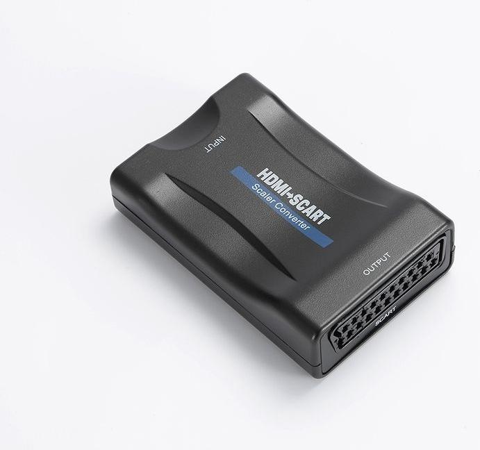 Actual product image D2 Diffusion Convertisseur compatible Péritel vers HDMI (Noir) (HDMI Modulator)