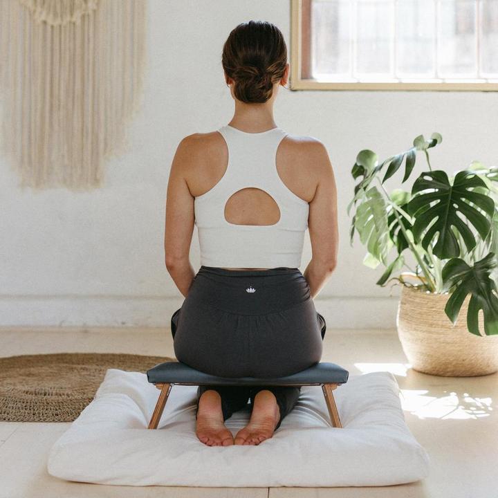 Image du produit Lotuscrafts Banc de méditation Dharma Standard Anthracit