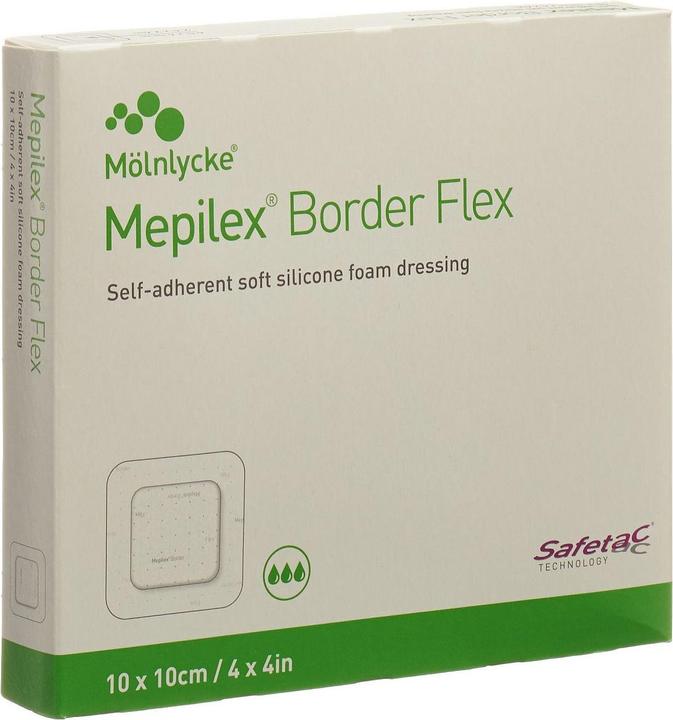 Produktbild Mepilex Border Flex 10x10cm 595350 (5x)