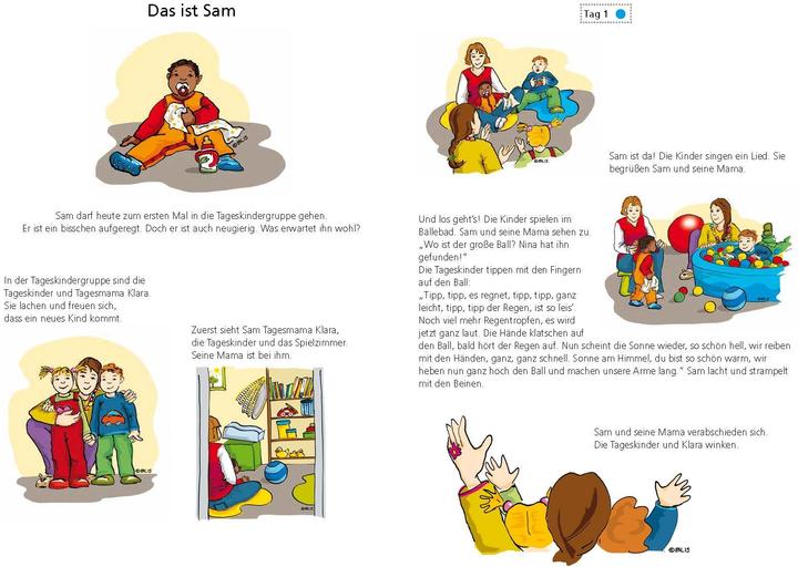 Produktbild Meine ersten Wochen bei der Tagesmutter (Deutsch, Marion Klara Mazzaglia, 2019)