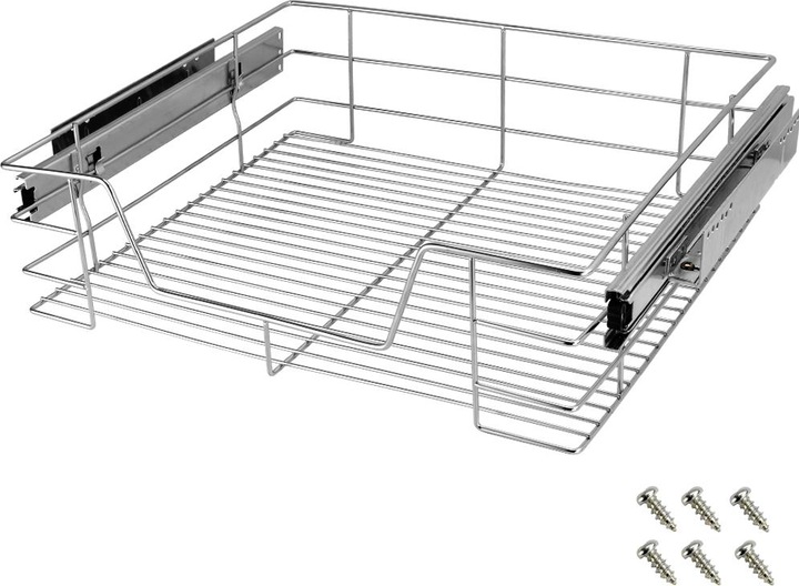 Produktbild Casaria Teleskopschublade 60cm - 4er Set (1 x, 27 x 44 x 14 cm)