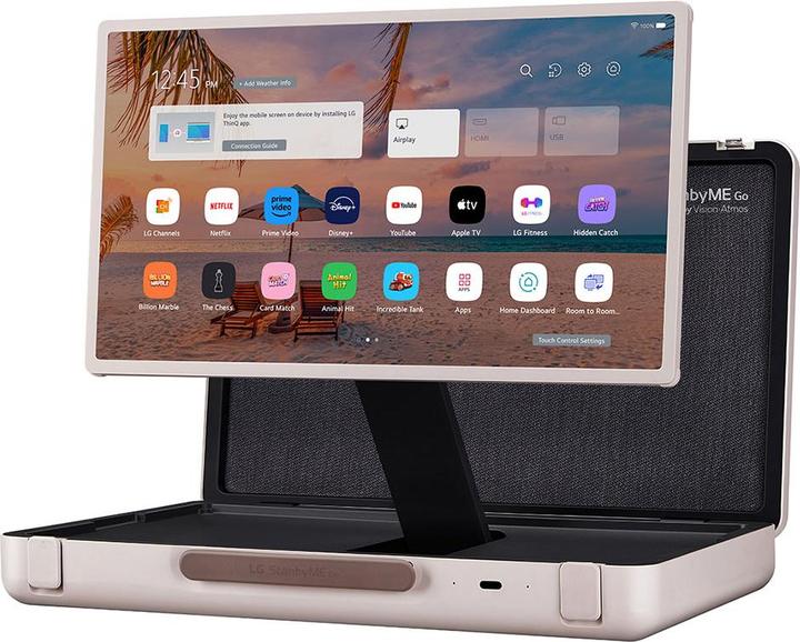 Actual product image LG StanbyME Go 27LX5QKNA 27" Touchscreen (27", LED, Full HD)
