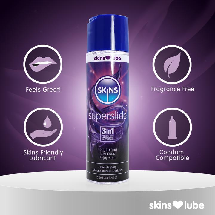 Image du produit Skins Superslide Lube Intimate Gel Based On Silicone 130Ml (130 ml)