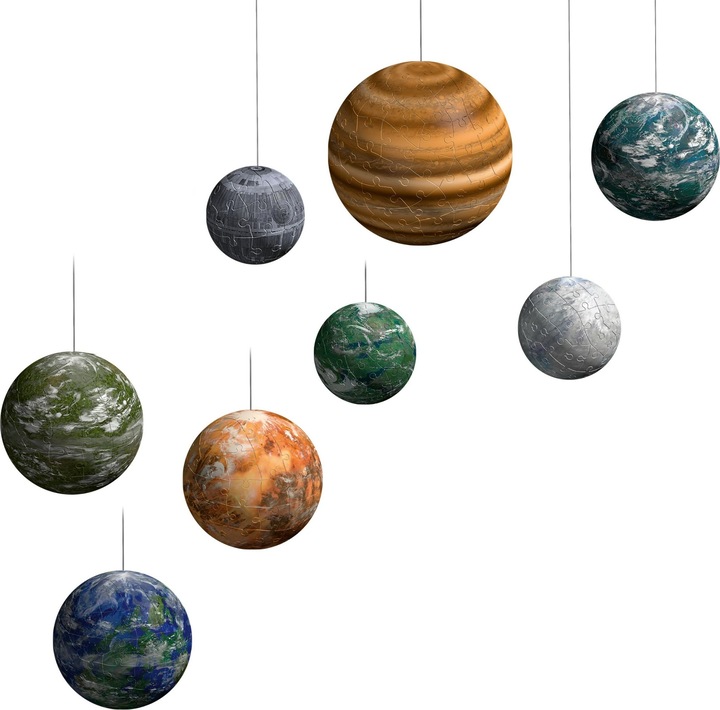 Productafbeelding Ravensburger Planeten in het Star Wars-sterrenstelsel (531 onderdelen)