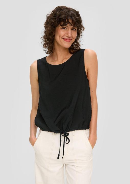 Immagine prodotto s.Oliver Bluse Bluse mit Bindeband am Saum (48)