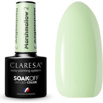 Claresa, Nagellack, Marshmallow UV-Nagellack 5ml - 2er-Pack (Grün, Farblack)