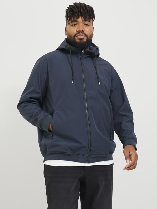 Actual product image Jack & Jones Softshell Plus Size Jacket (6XL, 8XL)