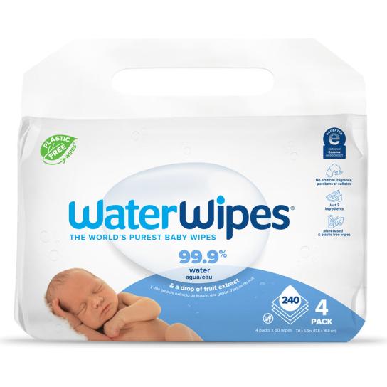 WaterWipes Feuchttücher (240 Stück)