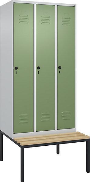 Actual product image C+P Locker Classic PLUS bench seat (90 cm, 212 cm)