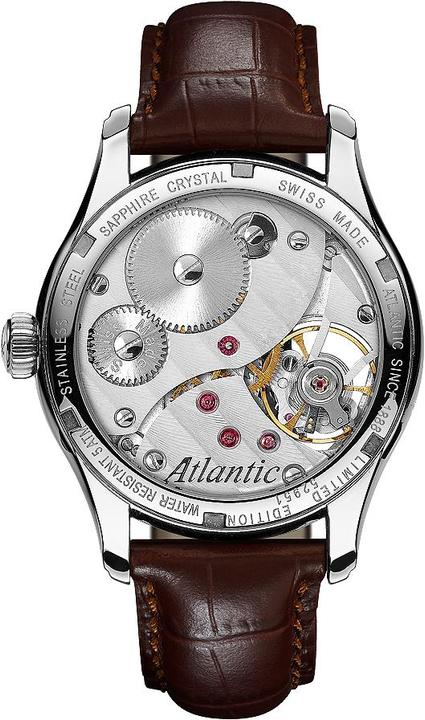 Actual product image Atlantic Worldmaster (Analogue wristwatch, Skeleton watch, Swiss made, 44 mm)