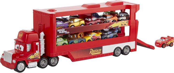 Produktbild Disney Cars Mini Racer Transporter Mack (inkl. 1 Mini Racer)